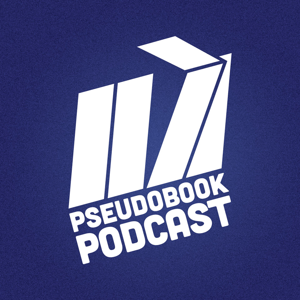 Pseudobook Podcast square logo