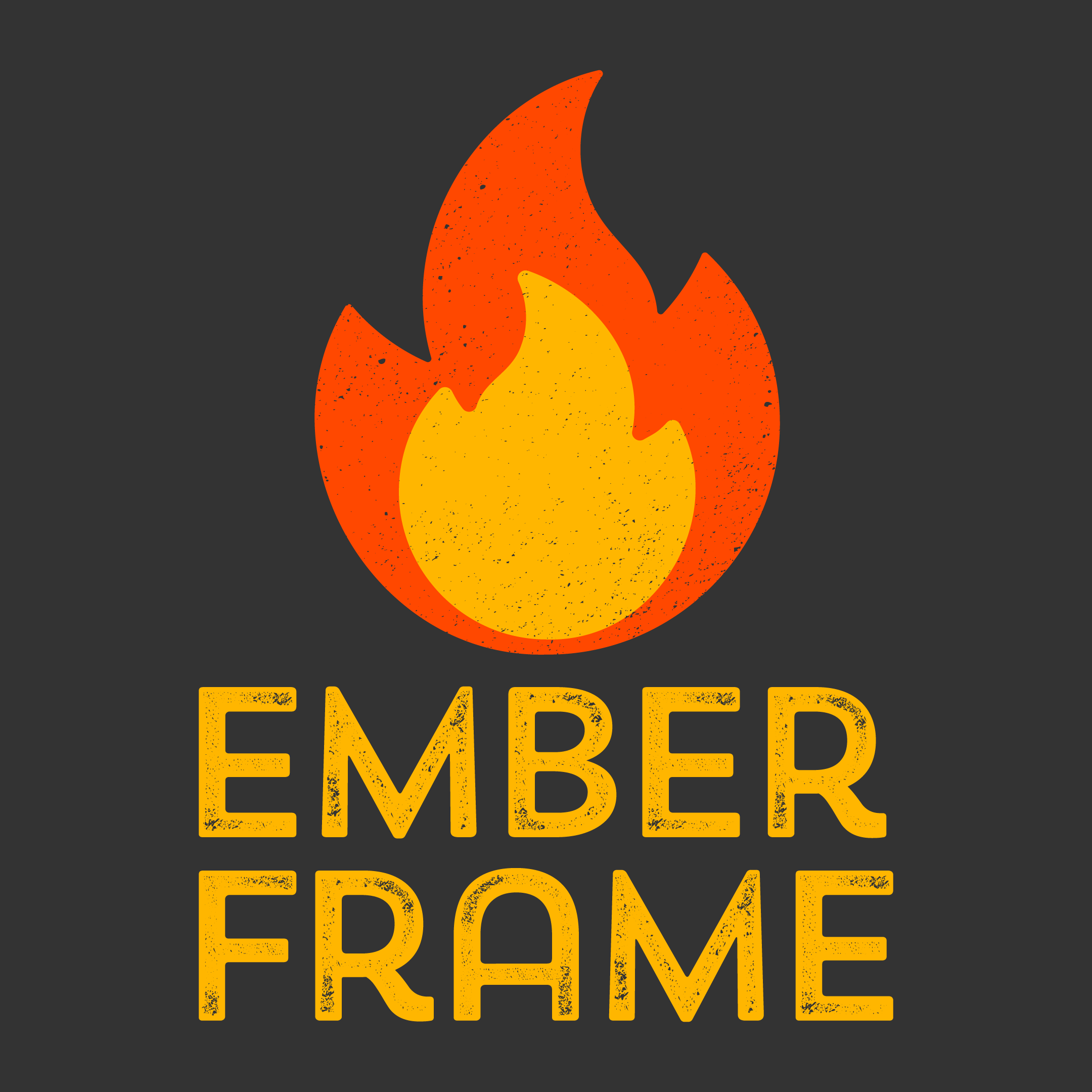 Ember Frame Logo - Square Color
