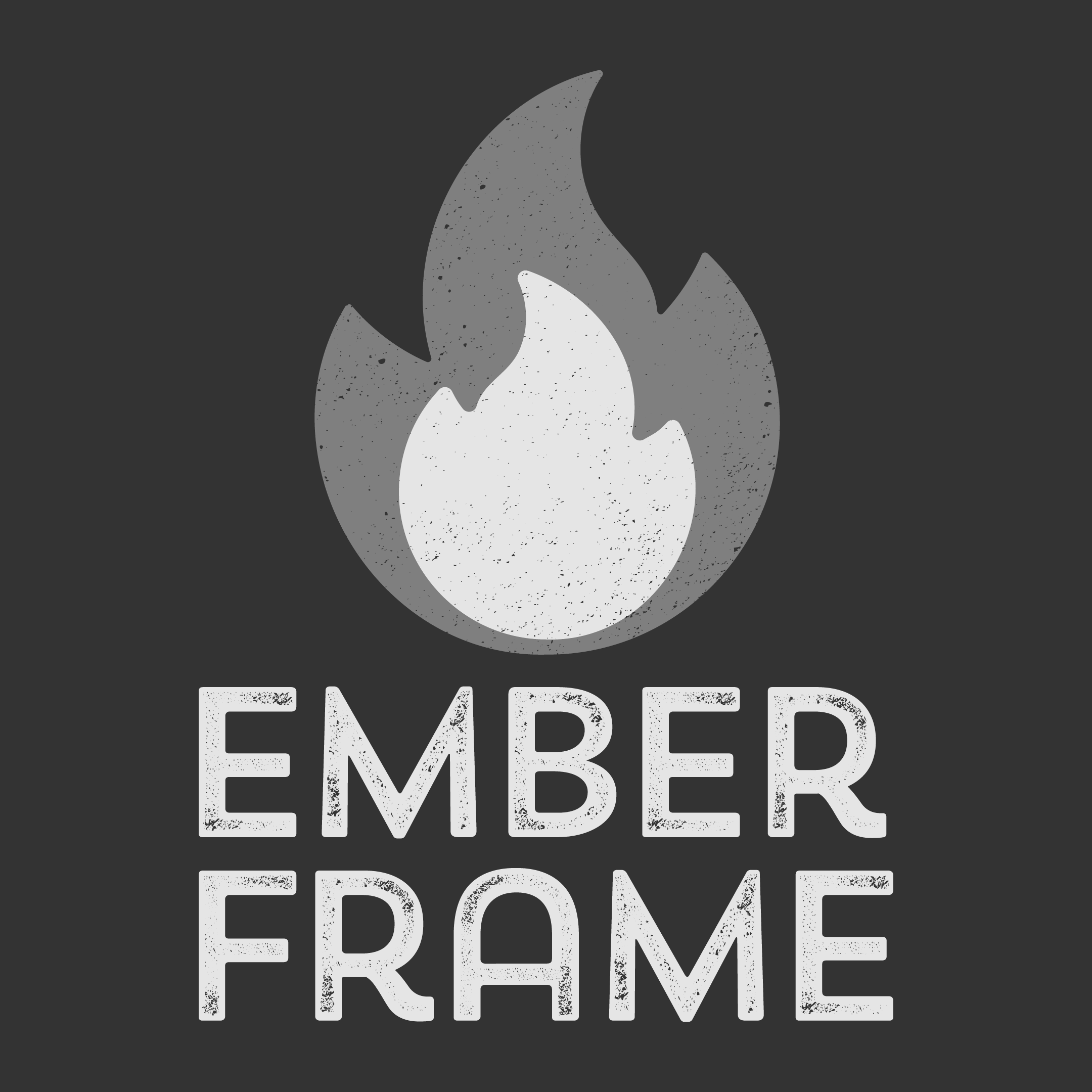 Ember Frame Logo - Square Light
