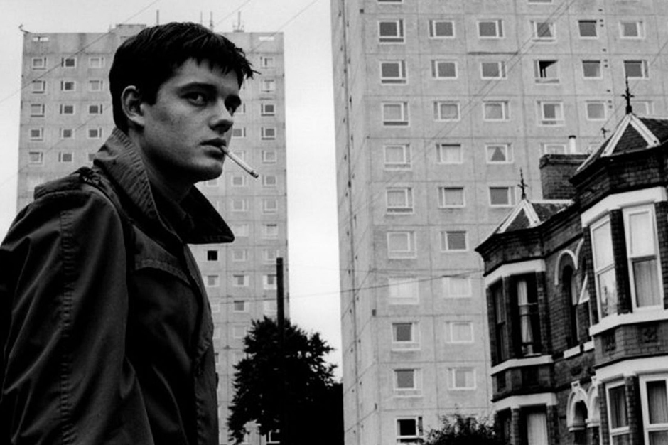 Ian Curtis smoking